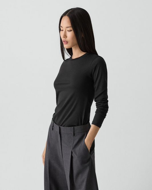 Long-Sleeve Tee in Organic Cotton