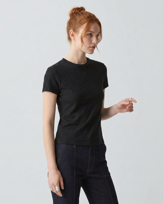 Organic Slub Cutton Tee