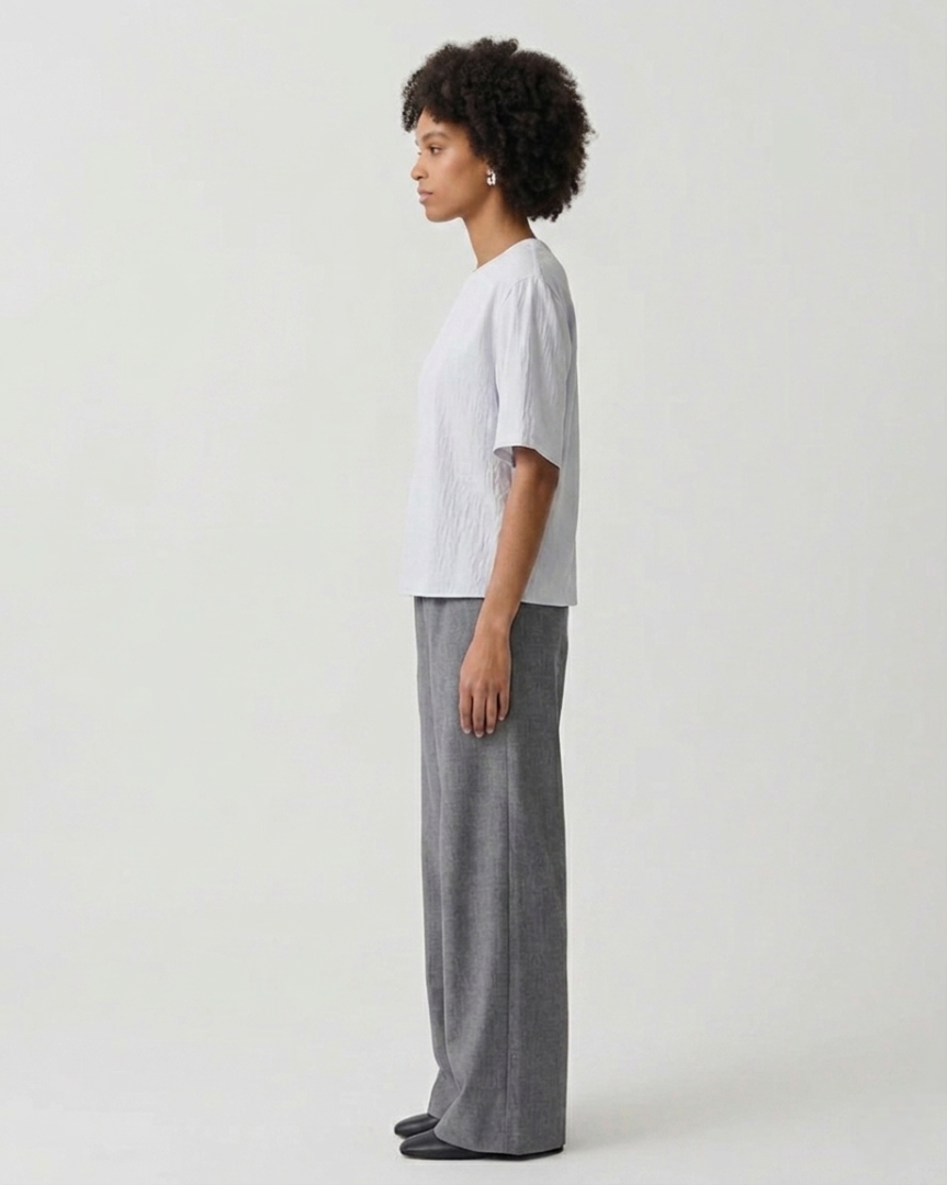 Oversized Boxy Washed Twill