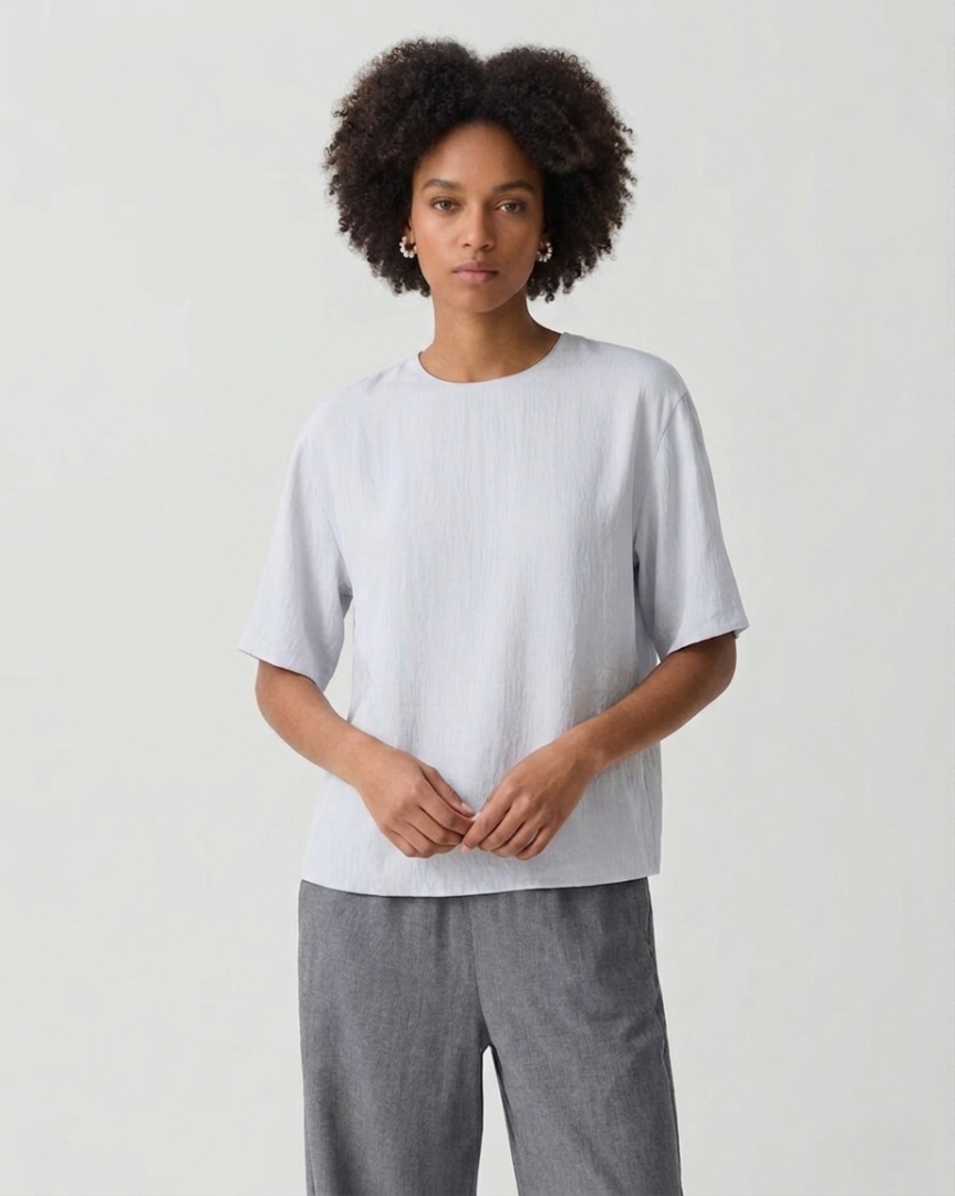 Oversized Boxy Washed Twill