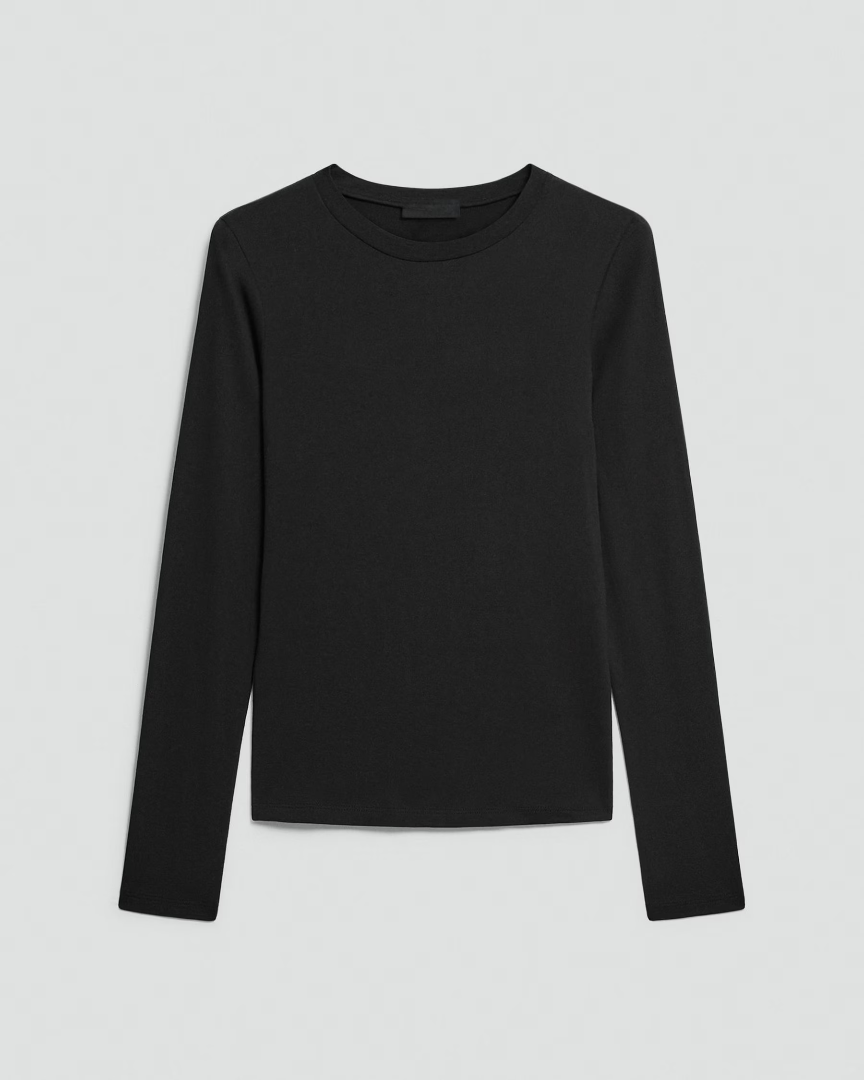 Long-Sleeve Tee in Organic Cotton