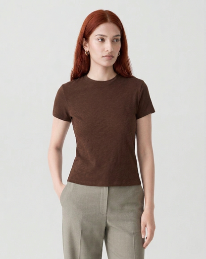 Organic Slub Cutton Tee