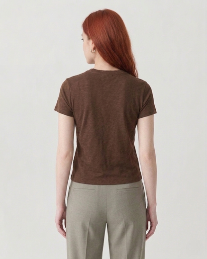 Organic Slub Cutton Tee