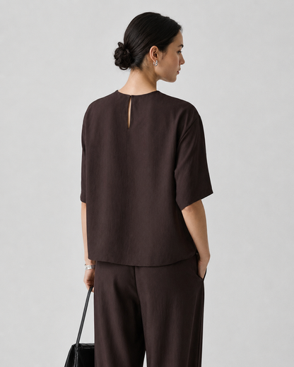 Oversized Boxy Washed Twill